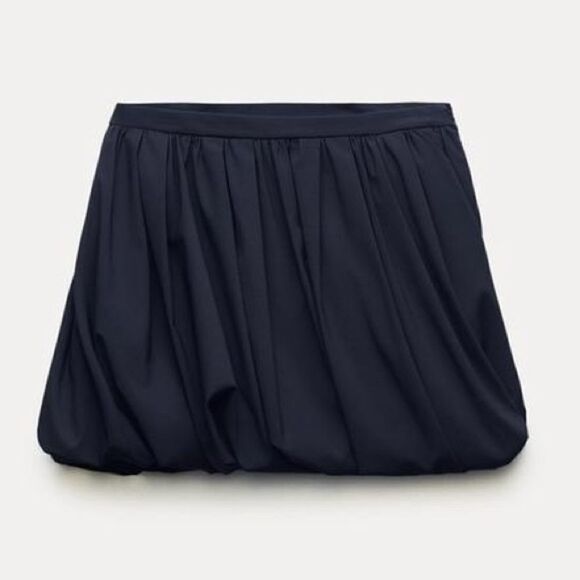 ZARA BALLOON MINI SKIRT ZW COLLECTION - Picture 9 of 13